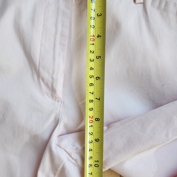 NWT Talbots Pale Pink Button Ankles Capri Pants Size 6 - Picture 10 of 14
